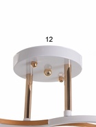 Люстра "Рина" 2хЕ27 40Вт бело-золотой нов 40х28 см 10890964