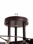 Люстра Арти 3хE27 40Вт венге 40х35х16 см нов BayerLux 10890965