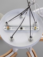 Люстра «Антер» 5хЕ27 40 Вт белый 57×57×27 см нов BayerLux - фото 44189843