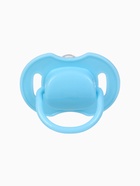 Соска-пустышка классическая, силикон, от 0 мес., с колпачком, голубая - фото 51924701