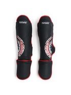 Защита голеностопа для единоборств FIGHT EMPIRE, ART, размер M, чёрная, красная - Фото 2