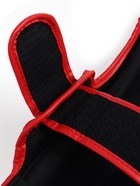 Защита голеностопа для единоборств FIGHT EMPIRE, ART, размер L, чёрная, красная - Фото 8