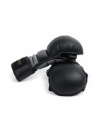 Перчатки для ММА FIGHT EMPIRE, гибридные, BLACK-L, размер M, чёрные 10535016 - фото 821405