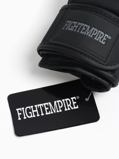 Перчатки для ММА FIGHT EMPIRE, гибридные, PREMIUM, р. M, чёрные