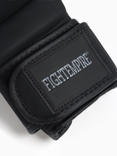 Перчатки для ММА FIGHT EMPIRE, гибридные, PREMIUM, р. M, чёрные