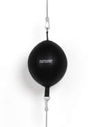 Груша боксёрская пневматическая на растяжках FIGHT EMPIRE, чёрная - Фото 1