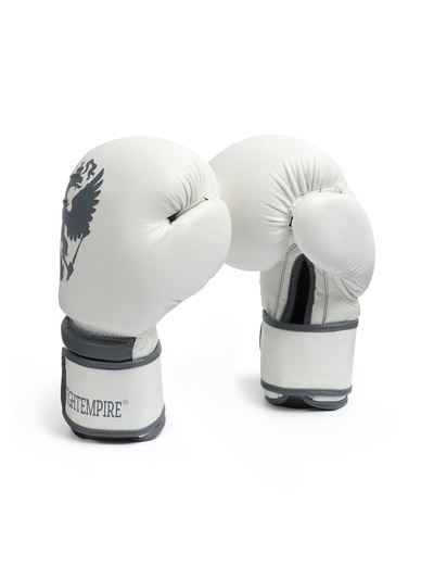 Боксерские перчатки FIGHT EMPIRE, PRIDE, размер 8 oz, белые