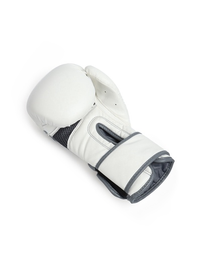 Боксерские перчатки FIGHT EMPIRE, PRIDE, размер 8 oz, белые
