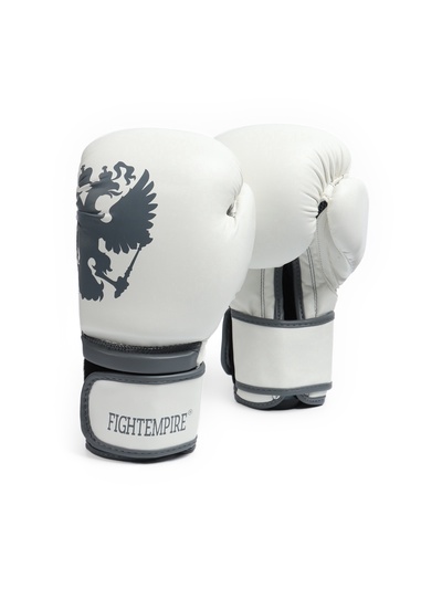 Боксерские перчатки FIGHT EMPIRE, PRIDE, размер 10 oz, белые
