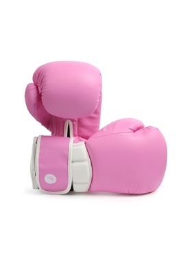 Боксерские перчатки FIGHT EMPIRE, ROSY, розовые, размер 12 oz