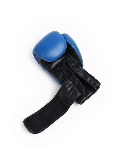 Боксерские перчатки FIGHT EMPIRE, B8102, размер 14 oz, синие