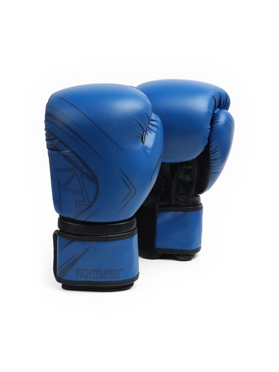 Боксерские перчатки FIGHT EMPIRE, B8102, размер 16 oz, синие