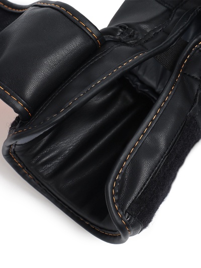 Боксёрские перчатки FIGHT EMPIRE, URBAN, размер 10 oz, чёрные, оранжевые