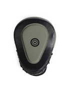 Лапы боксёрские изогнутые FIGHT EMPIRE, GEL-TECH, ПУ, пара, чёрный, зелёный - Фото 3