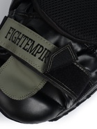 Лапы боксёрские изогнутые FIGHT EMPIRE, GEL-TECH, ПУ, пара, чёрный, зелёный - Фото 8
