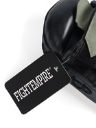 Лапы боксёрские изогнутые FIGHT EMPIRE, GEL-TECH, ПУ, пара, чёрный, зелёный - Фото 10