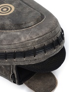 Лапы боксёрские изогнутые FIGHT EMPIRE, VINTAGE, натуральная кожа, пара, серые - Фото 5