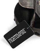 Лапы боксёрские изогнутые FIGHT EMPIRE, VINTAGE, натуральная кожа, ретро-серые, пара - Фото 10
