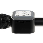 УЦЕНКА Микрофон для караоке Belsis MA3002BK, 3 Вт, 1200 мАч, Bluetooth, FM, microSD, чёрный - Фото 5