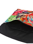 Мешок для обуви ErichKrause на шнурке, с рисунком, размер 49×0.5×41 см, чёрный/красный - Фото 4