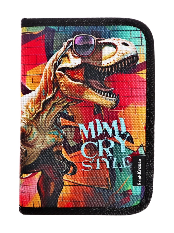 Пенал 1 секция 135×205, ErichKrause, для мальчика, Dino Art - Фото 1