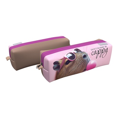 Пенал мягкий, квадро, 70×210 ErichKrause, для девочки, CapyBarbara