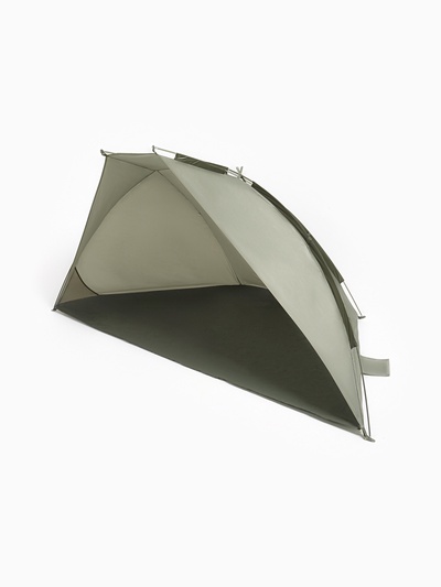 Палатка пляжная maclay, 240×120×120 см, трекинговая, однослойная, зелёная