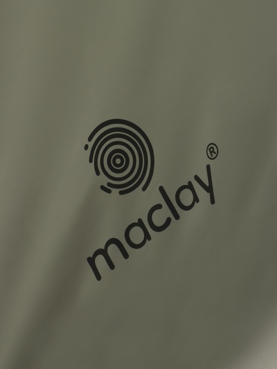 Палатка пляжная maclay, 240×120×120 см, трекинговая, однослойная, зелёная