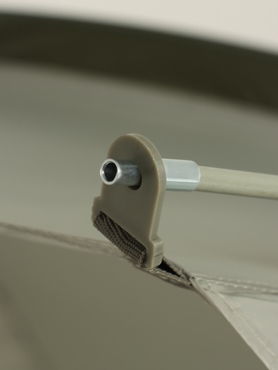 Палатка пляжная maclay, 240×120×120 см, трекинговая, однослойная, зелёная