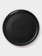 Набор тарелок Доляна «Гранит», 4 шт., d=20 см, керамика, чёрный - Фото 4