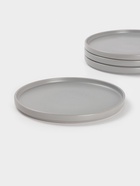 Набор тарелок Доляна «Гранит», 4 шт., d=26 см, керамика, серый - Фото 3