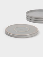 Набор тарелок Доляна «Гранит», 4 шт., d=26 см, керамика, серый - Фото 5