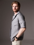 Рубашка мужская с коротким рукавом MIST, размер 56, серая - Фото 3