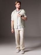 Рубашка мужская с коротким рукавом MIST, размер 52, бледно-зелёная - Фото 2