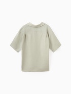 Рубашка мужская с коротким рукавом MIST, размер 54, бледно-зелёная 10879188