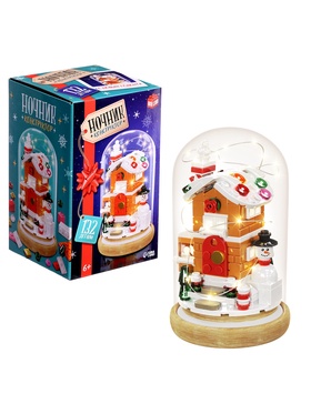 {{photo.Alt || photo.Description || 'Уценка Конструктор блочный ночник «Домик», 132 деталей, с гирляндой'}}