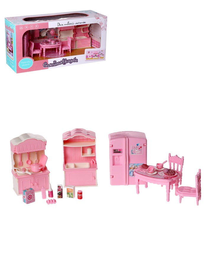 УЦЕНКА Игровой набор мебели для кукол «Семейная усадьба: столовая» - Фото 1