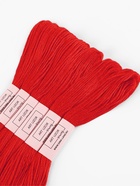 Нитки мулине №606, 8±1 м, набор 6 шт., красные - Фото 3