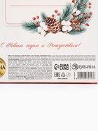 Подарочный набор женский «С Новым годом и Рождеством», гель для душа и пена для ванны 2×250 мл, РЯБИНА - Фото 11