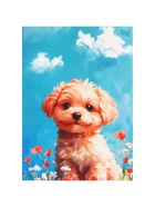 Блокнот А6, 64 листа в клетку «Добрый друг», твёрдая обложка, матовая ламинация - Фото 1