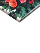 Блокнот А6, 64 листа в клетку «Цветы», твёрдая обложка, глянцевая ламинация - Фото 3