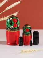 Матрёшка дерево «Анна», хохлома, 5-кукольная, 11 см 10886718 - фото 16471497