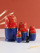 Матрёшка дерево «Птички», 5-кукольная, 15 см 10886721 - фото 16471507