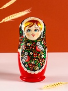 Матрёшка дерево «Птички», 5-кукольная, 15 см - Фото 3
