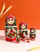 Матрёшка дерево «Птички», 5-кукольная, 15 см - Фото 6