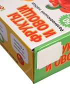 Уценка Развивающий набор «Фрукты и овощи», сортер, по методике Г. Домана - Фото 8