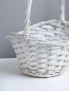 Корзина плетёная для хранения «Лодочка», лоза, овальная, серая, набор 3 шт. - Фото 3