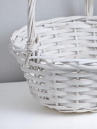 Корзина плетёная для хранения «Стиль», лоза, овальная, серая, набор 3 шт. - Фото 3