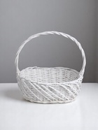 Набор корзин овальные 3 шт  L:44х36 см,Н 14 см, Н с ручкой 42 см, дно 38х29 см.M: 38х30х13Hх37HHх33 - фото 808942367