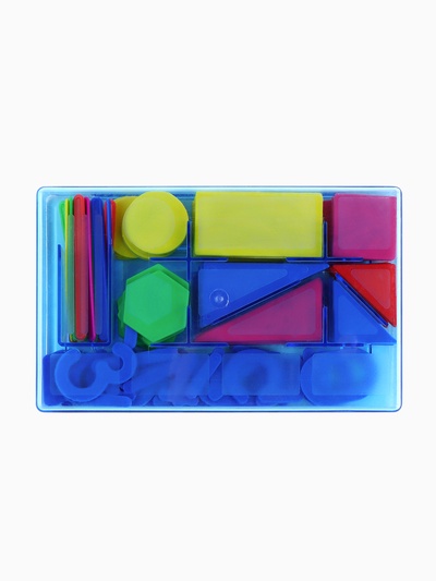 Касса цифр и счетных материалов «Монстрик», 132 элемента, МИКС